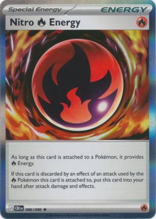 Nitro [Fire] Energy (Pokemon Mega Evolution: Chaos Rising)