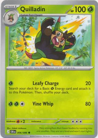 Quilladin (Pokemon Mega Evolution: Chaos Rising)