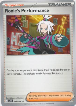 Roxie’s Performance (Pokemon Mega Evolution: Chaos Rising)