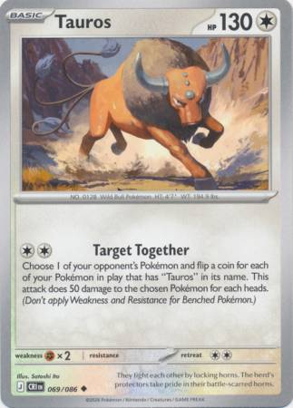 Tauros (Pokemon Mega Evolution: Chaos Rising)