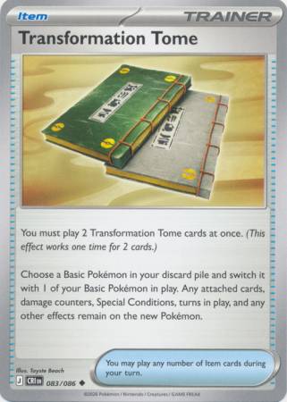 Transformation Tome (Pokemon Mega Evolution: Chaos Rising)