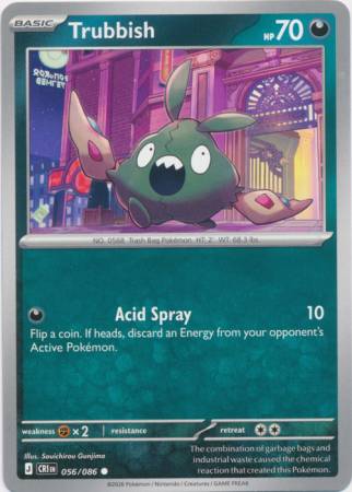 Trubbish (Pokemon Mega Evolution: Chaos Rising)