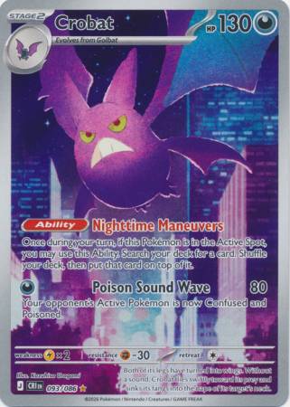 Crobat (Pokemon Mega Evolution: Chaos Rising)