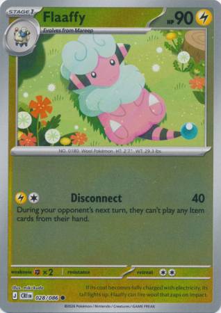 Flaaffy - Reverse Foil (Pokemon Mega Evolution: Chaos Rising)
