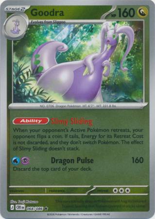 Goodra - Reverse Foil (Pokemon Mega Evolution: Chaos Rising)