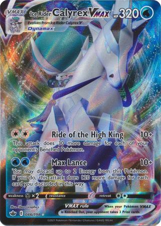 Ice Rider Calyrex VMAX (Pokemon Sword & Shield: Chilling Reign)