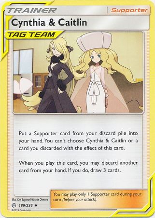 Cynthia & Caitlin (Pokemon Sun & Moon: Cosmic Eclipse)