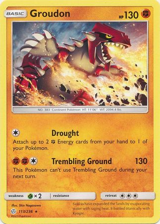 Groudon (Pokemon Sun & Moon: Cosmic Eclipse)