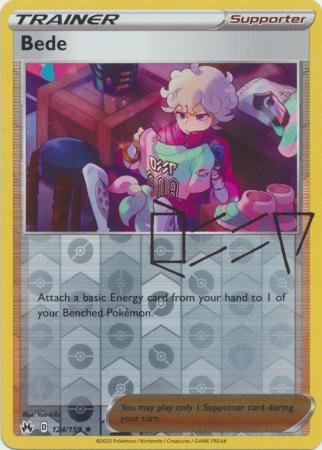 Bede - Reverse Foil (Pokemon Crown Zenith)