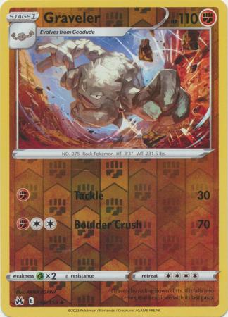 Graveler - Reverse Foil (Pokemon Crown Zenith)