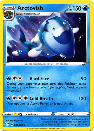 Arctovish (Pokemon Sword & Shield: Darkness Ablaze)
