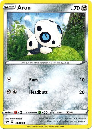 Aron (Pokemon Sword & Shield: Darkness Ablaze)