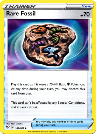 Rare Fossil (Pokemon Sword & Shield: Darkness Ablaze)