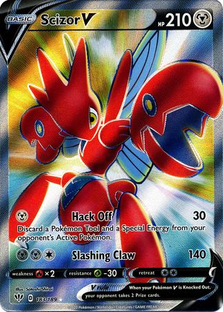 Scizor V (Pokemon Sword & Shield: Darkness Ablaze)