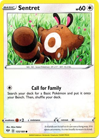 Sentret (Pokemon Sword & Shield: Darkness Ablaze)