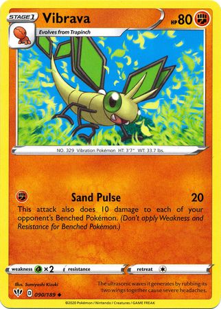 Vibrava (Pokemon Sword & Shield: Darkness Ablaze)
