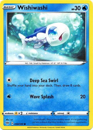 Wishiwashi (Pokemon Sword & Shield: Darkness Ablaze)