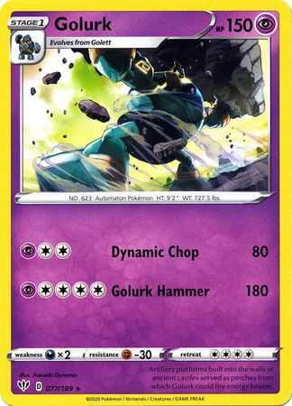 Golurk (Pokemon Sword & Shield: Darkness Ablaze)