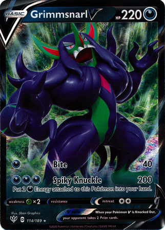 Grimmsnarl V (Pokemon Sword & Shield: Darkness Ablaze)