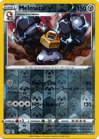 Melmetal - Reverse Foil (Pokemon Sword & Shield: Darkness Ablaze)