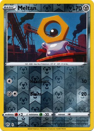 Meltan - Reverse Foil (Pokemon Sword & Shield: Darkness Ablaze)