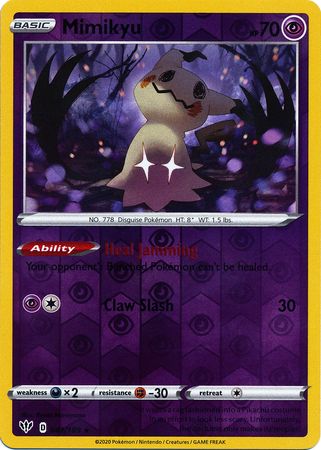 Mimikyu - Reverse Foil (Pokemon Sword & Shield: Darkness Ablaze)