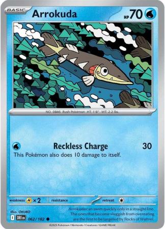Arrokuda (Pokemon Scarlet & Violet Destined Rivals)