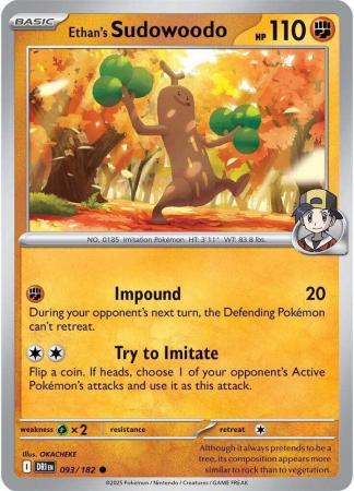 Ethan's Sudowoodo (Pokemon Scarlet & Violet Destined Rivals)