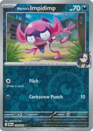 Marnie's Impidimp - Reverse Foil (Pokemon Scarlet & Violet Destined Rivals)