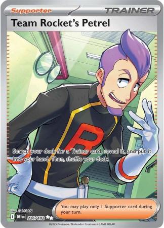 Team Rocket's Petrel (Pokemon Scarlet & Violet Destined Rivals)