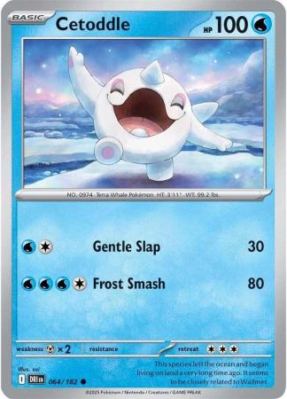Cetoddle (Pokemon Scarlet & Violet Destined Rivals)