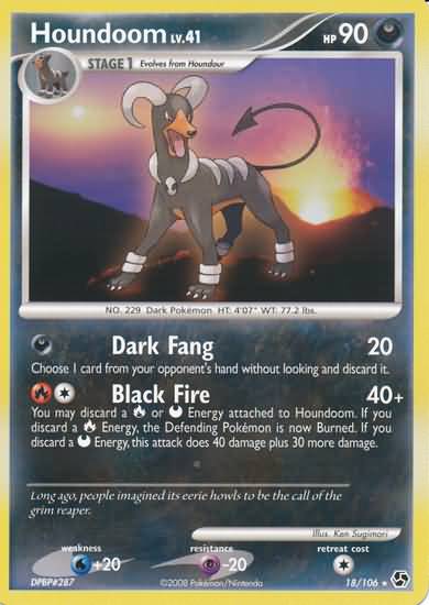Houndoom (Diamond and Pearl Great Encounters Singles)