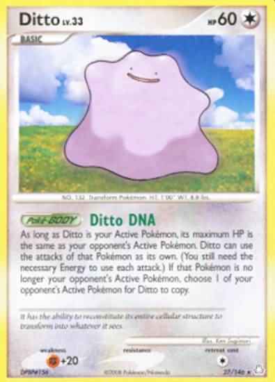 Ditto  (Diamond and Pearl Legends Awaken Singles)