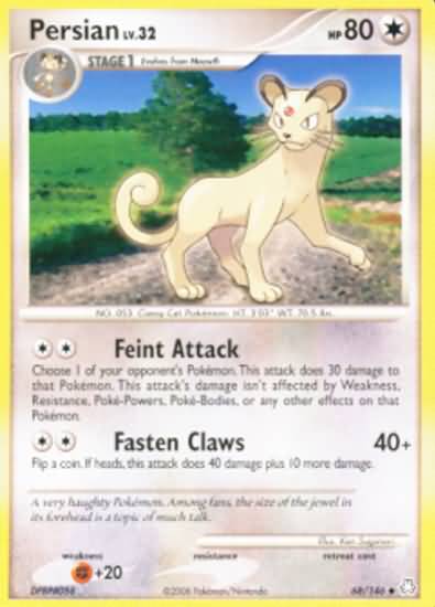 Persian  (Diamond and Pearl Legends Awaken Singles)