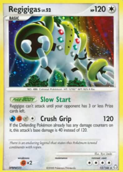 Regigigas  (Diamond and Pearl Legends Awaken Singles)