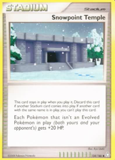 Snowpoint Temple (Diamond and Pearl Legends Awaken Singles)