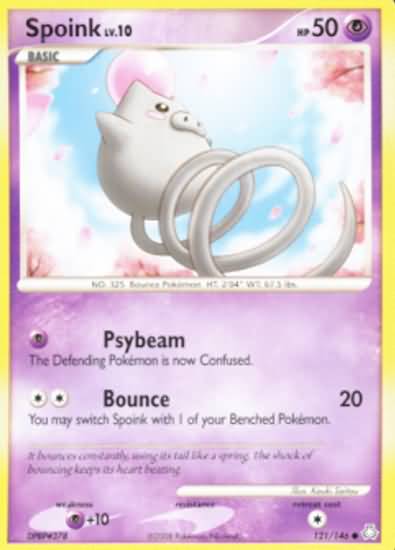 Spoink  (Diamond and Pearl Legends Awaken Singles)