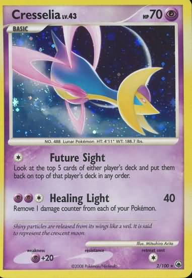 Cresselia (Diamond and Pearl Majestic Dawn Singles)