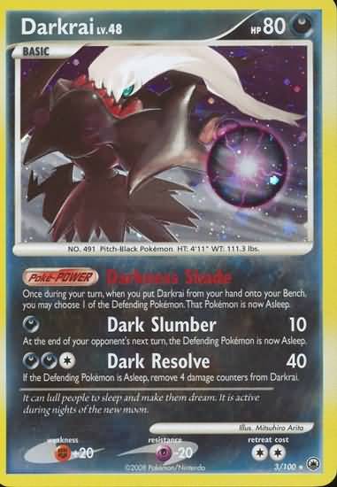 Darkrai (Diamond and Pearl Majestic Dawn Singles)