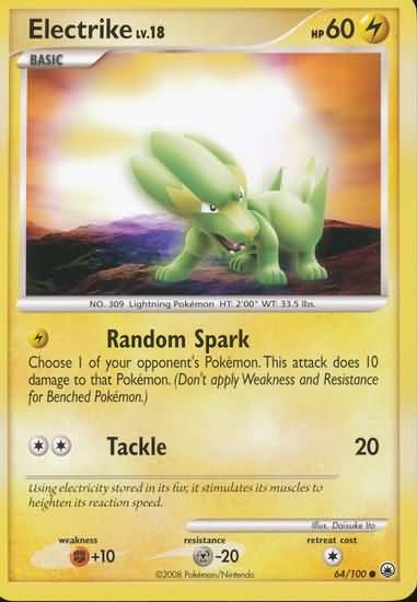 Electrike (Diamond and Pearl Majestic Dawn Singles)