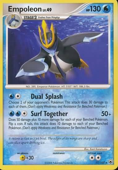Empoleon (Diamond and Pearl Majestic Dawn Singles)