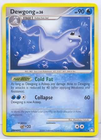 Dewgong  (Diamond and Pearl Mysterious Treasures Singles)