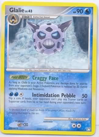 Glalie (Diamond and Pearl Mysterious Treasures Singles)