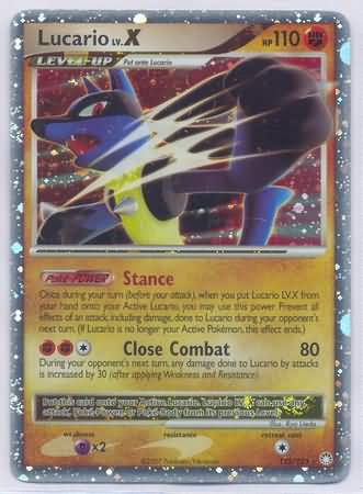 Lucario Lv.X   (Diamond and Pearl Mysterious Treasures Singles)