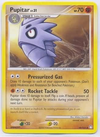 Pupitar  (Diamond and Pearl Mysterious Treasures Singles)