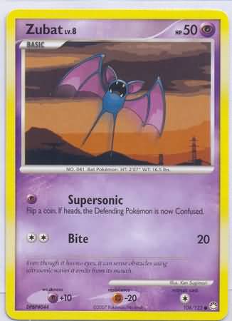 Zubat  (Diamond and Pearl Mysterious Treasures Singles)