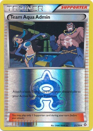 Team Aqua Admin (Pokemon Double Crisis Rival Ambitions: Team Aqua vs Team Magma)