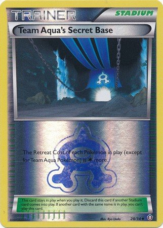 Team Aqua's Secret Base (Pokemon Double Crisis Rival Ambitions: Team Aqua vs Team Magma)