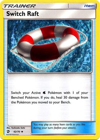 Switch Raft (Pokemon Sun & Moon Dragon Majesty)
