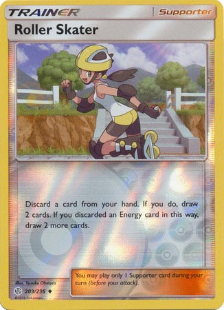 Roller Skater - Reverse Foil (Pokemon Sun & Moon: Cosmic Eclipse)
